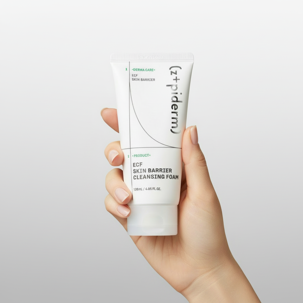 Z+piderm - EGF Skin Barrier Cleansing Foam - Jemná čisticí pěna s EGF na ochranu kožní bariéry 120 ml