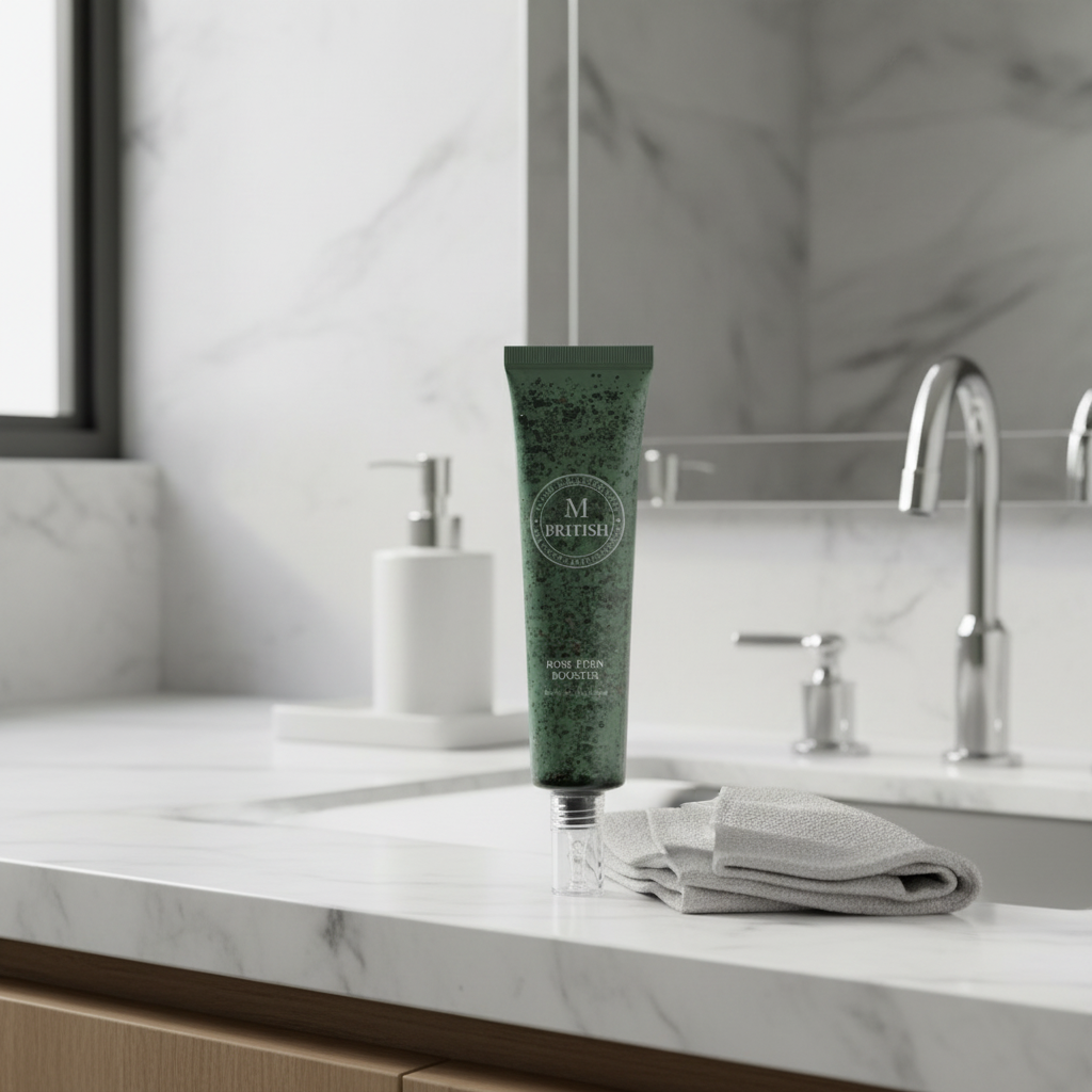 British M - Rose PDRN Booster - British M Rose PDRN Booster - Sérum proti vypadávání vlasů a pro růst vlasů s PDRN 60 ml