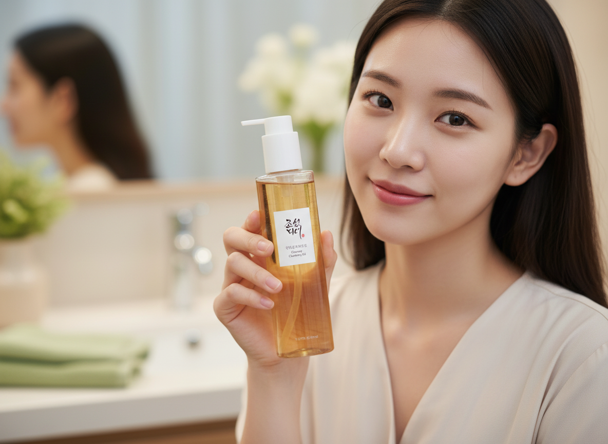 BEAUTY OF JOSEON - GINSENG CLEANSING OIL - Vyživující odličovací olej se ženšenem pro šetrné, ale důkladné čištění pleti 210 ml