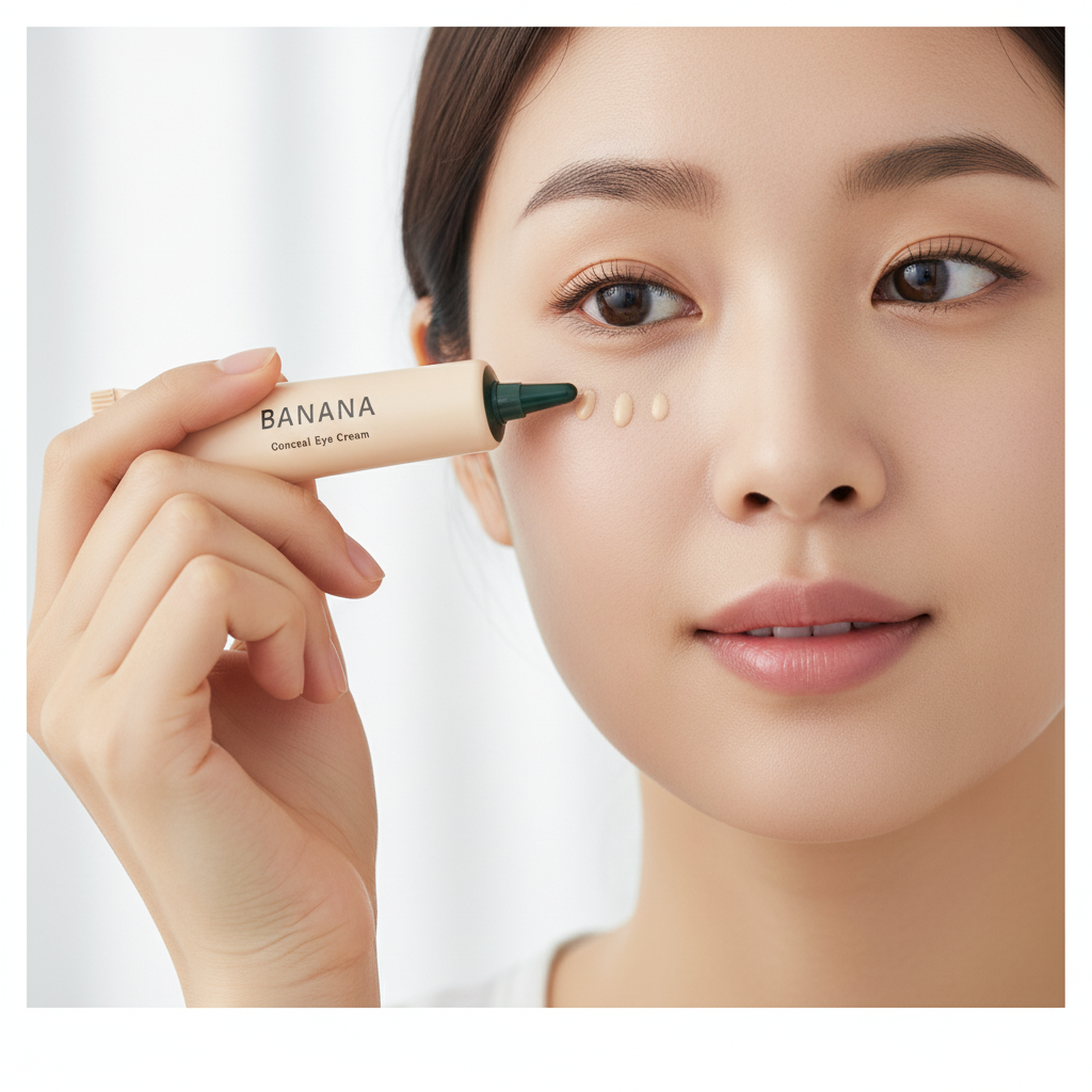 SHAISHAISHAI - Banana Conceal Eye Cream - Hydratační oční krém s krycím efektem 15 ml