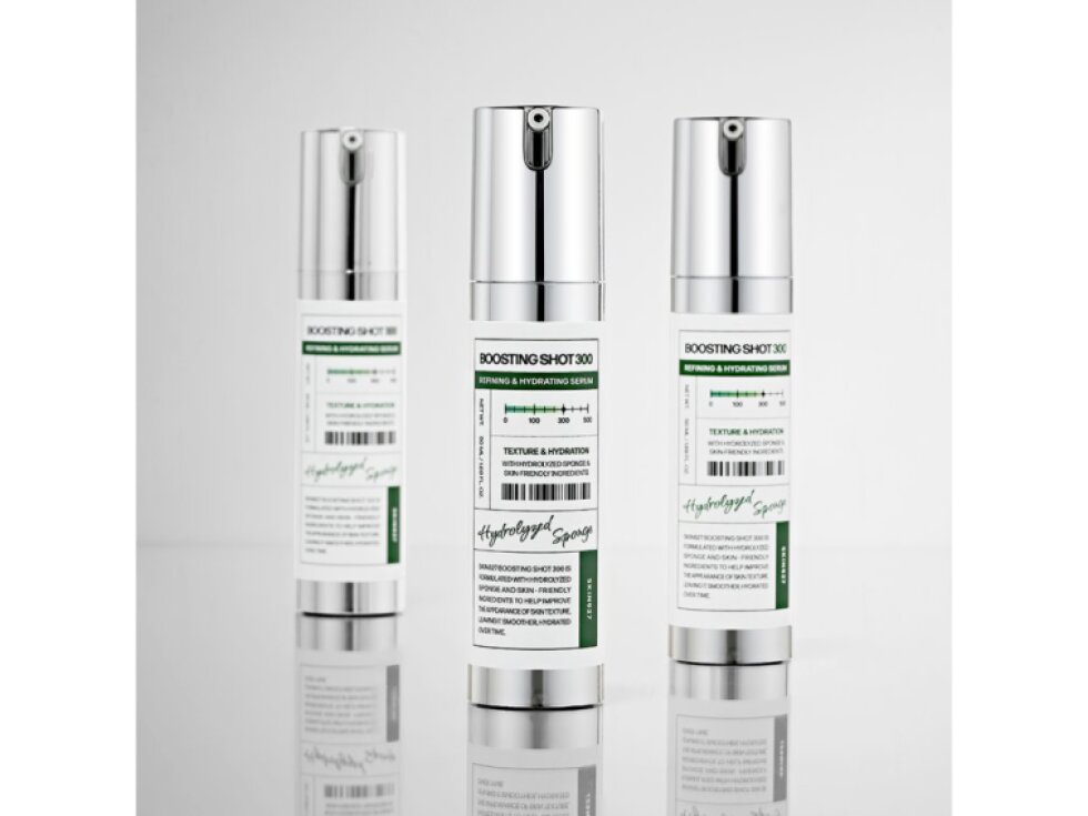 SKIN627 - BOOSTING SHOT 300 - Mikro jehličkový booster na obličej pro zlepšení textury pleti 50 ml PLUS MASKA ZDARMA