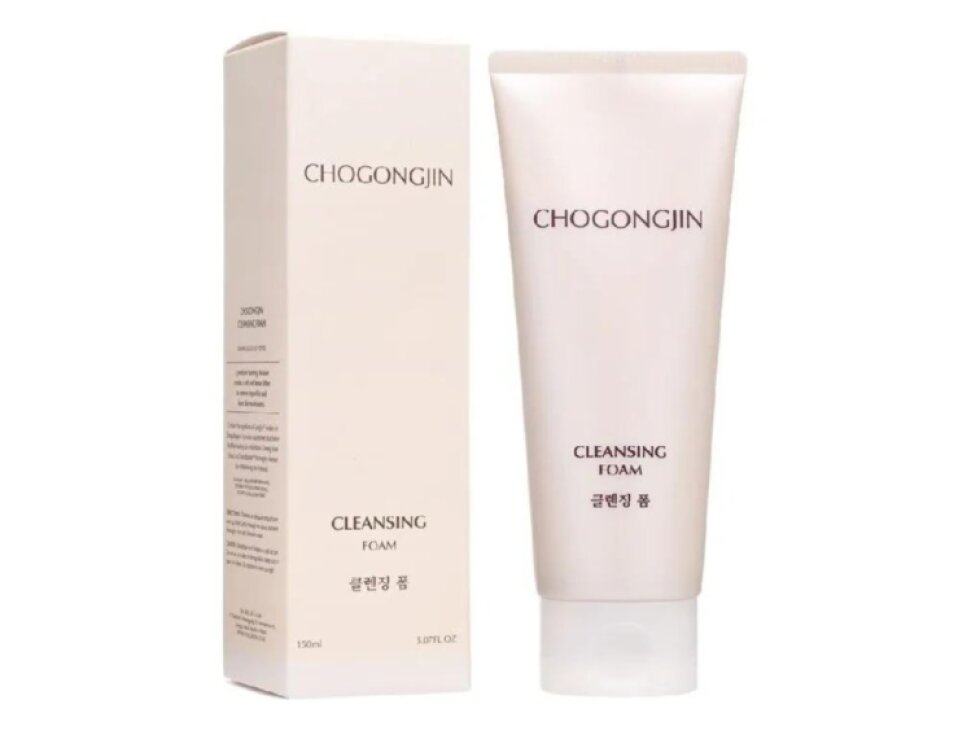 CHOGONGJIN - CLEANSING FOAM - Luxusní čisticí pěna s bylinnými extrakty pro dokonale čistou a vyváženou pleť 150 ml