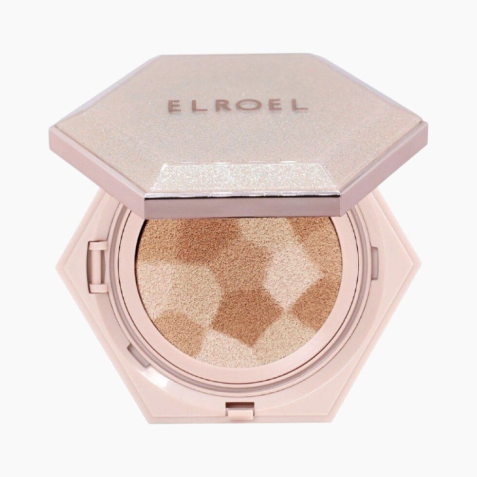 Elroel - Blending Compact Cushion #23 Natural Beige - Multifunkční cushion make-up 4v1 12,5 ml