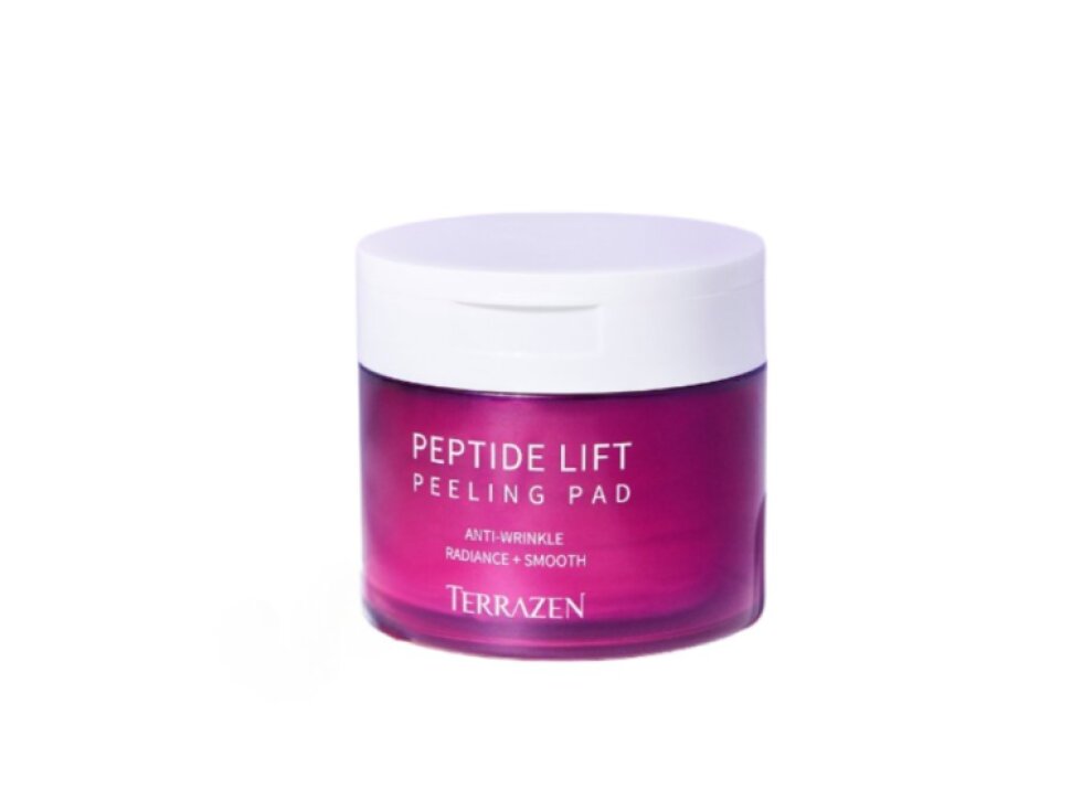 TERRAZEN - PEPTIDE LIFT PEELING PAD - Dvoufázové exfoliační peelingové tamponky s liftingovým efektem 60 ks