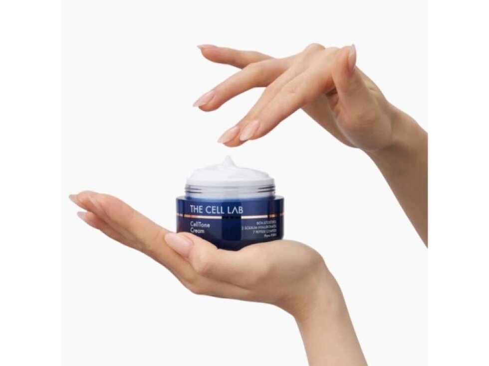 THE CELL LAB - THE CELL TONE CREAM -Regenerační pleťový krém s peptidy, PDRN a beta-sitosterolem 50 ml