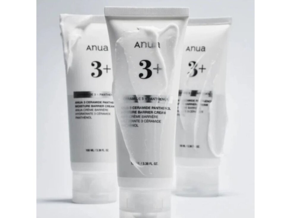 ANUA - 3 CERAMIDE PANTHENOL MOISTURE BARRIER CREAM - Intenzivně hydratační a regenerační krém s ceramidy, panthenolem a centellou 100 ml