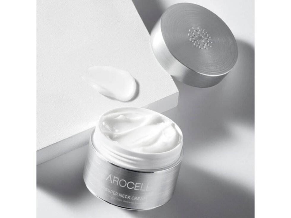 AROCELL - SUPER POWER NECK CREAM - Intenzivní zpevňující krém pro krk a oční okolí 80 g