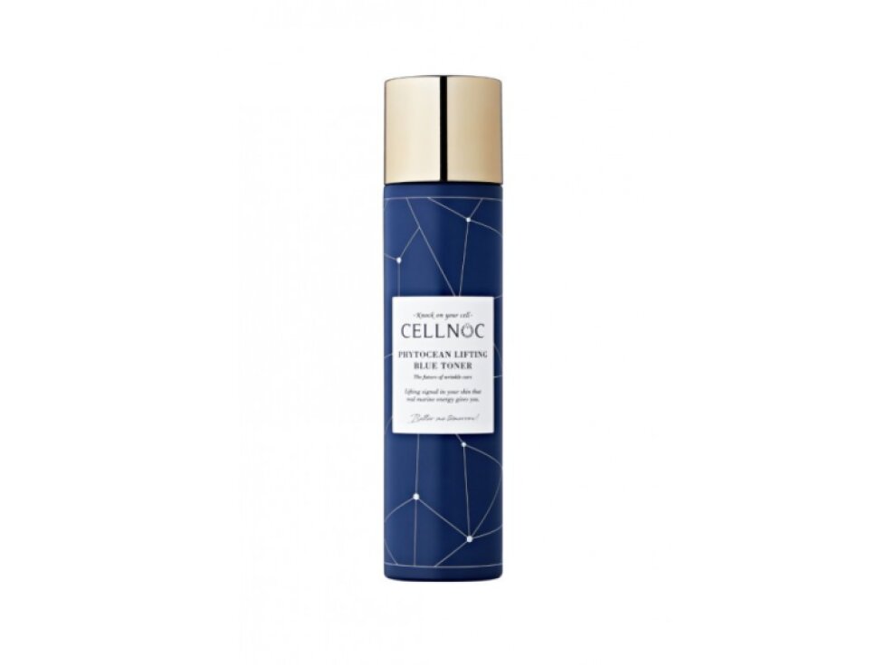 CELLNOC - PHYTOCEAN LIFTING BLUE TONER - Luxusní liftingový toner s mořskými extrakty, Blue Spirulinou 140 ml