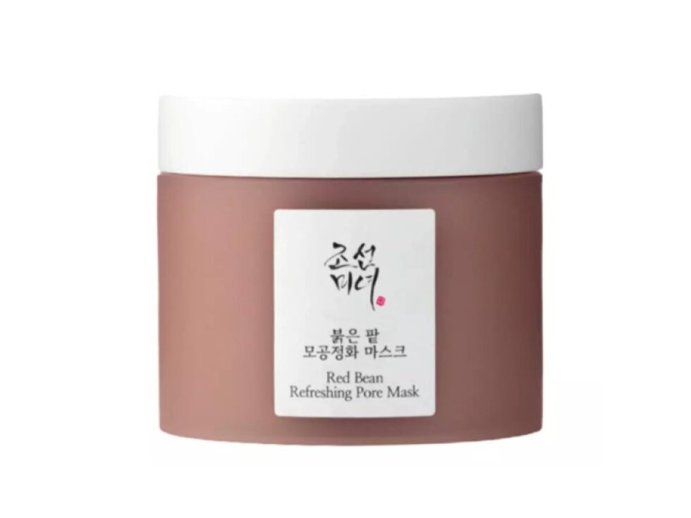 BEAUTY OF JOSEON - RED BEAN REFRESHING PORE MASK - Čisticí a zklidňující jílová maska s červenými fazolemi pro viditelně čistší póry 140 ml