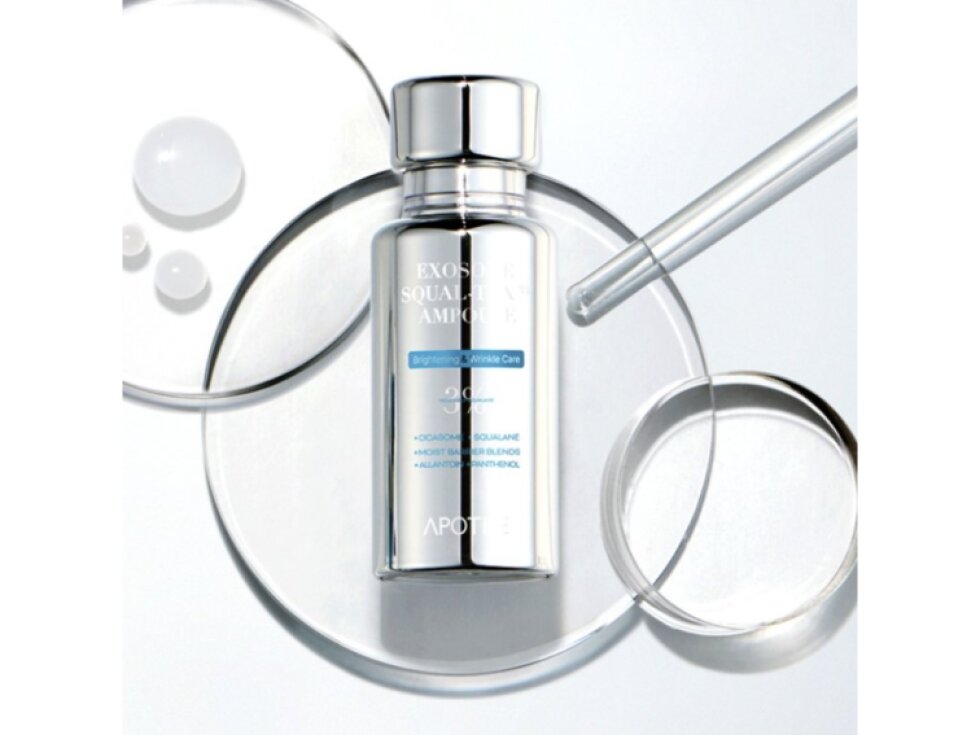 APOTHE - EXOSOME SQUAL-TOX 3% AMPOULE - Regenerační a liftingové sérum se skvalanem, exozomy a kyselinou hyaluronovou 30 ml