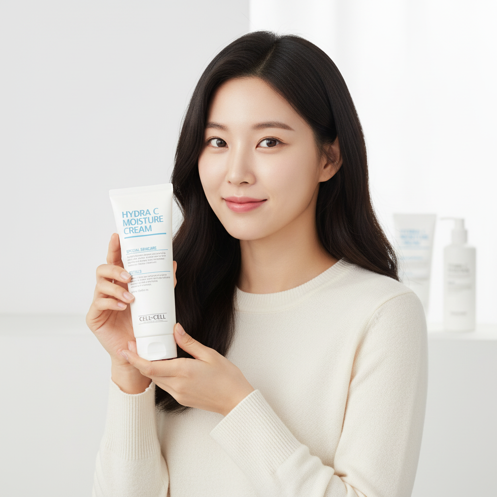 CELL BY CELL - HYDRA C MOISTURE CREAM - Vysoce hydratační pleťový krém s vitamínem C 100 ml