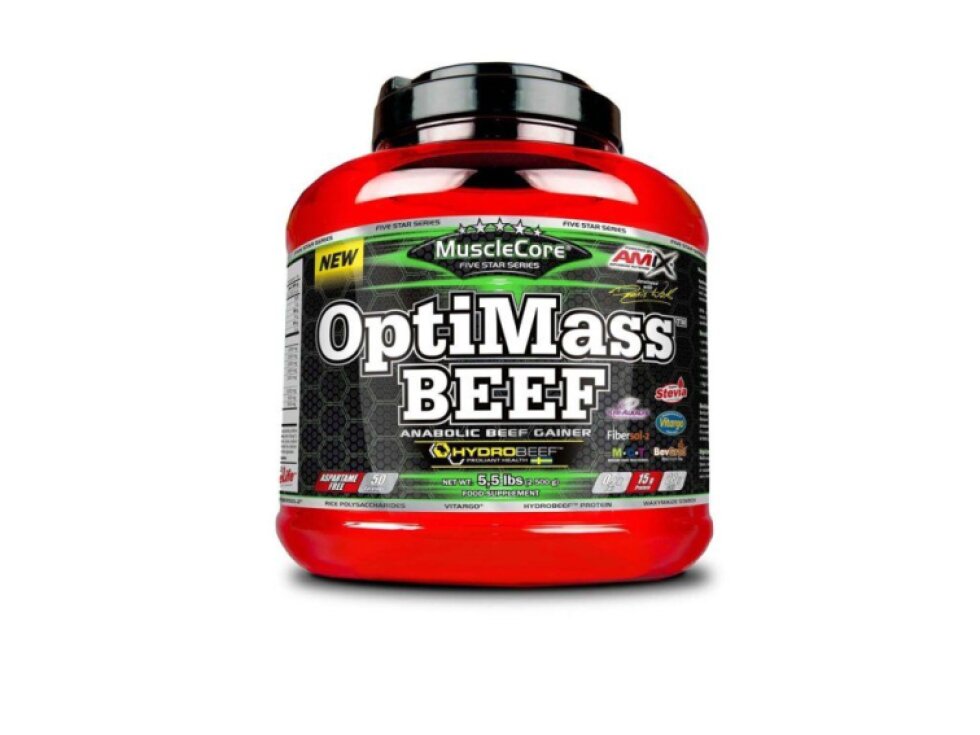 Amix MuscLe Core Five Star Series OptiMass BEEF with Hydrobeef 2500g