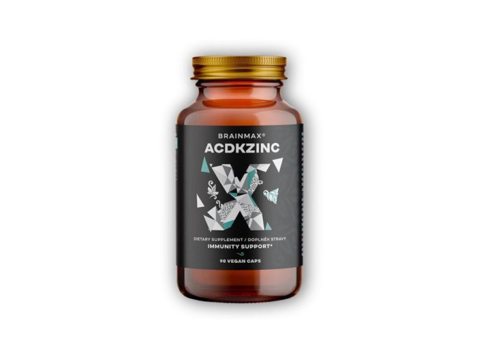 BrainMax ACDKZINC 90 rostlinných kapslí