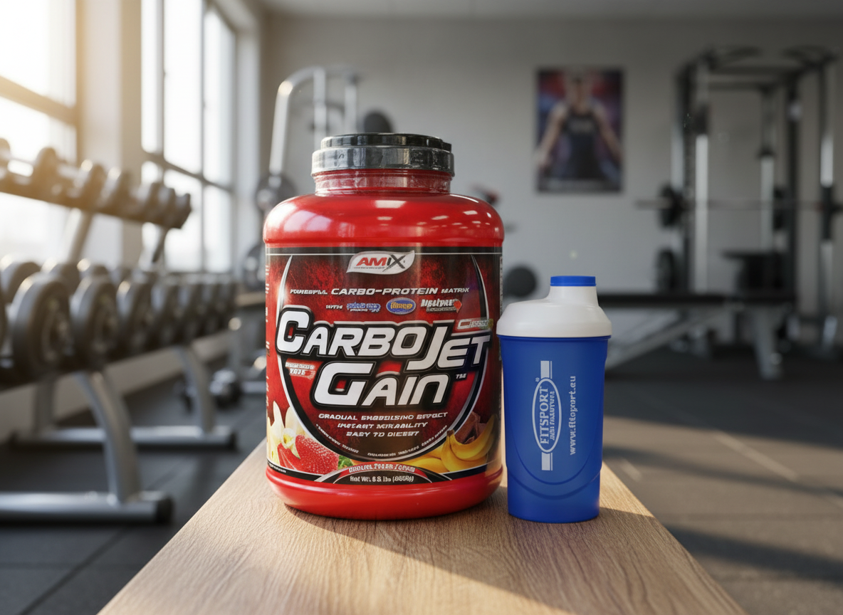 Fitsport CarboJet Gain 4000g + šejkr