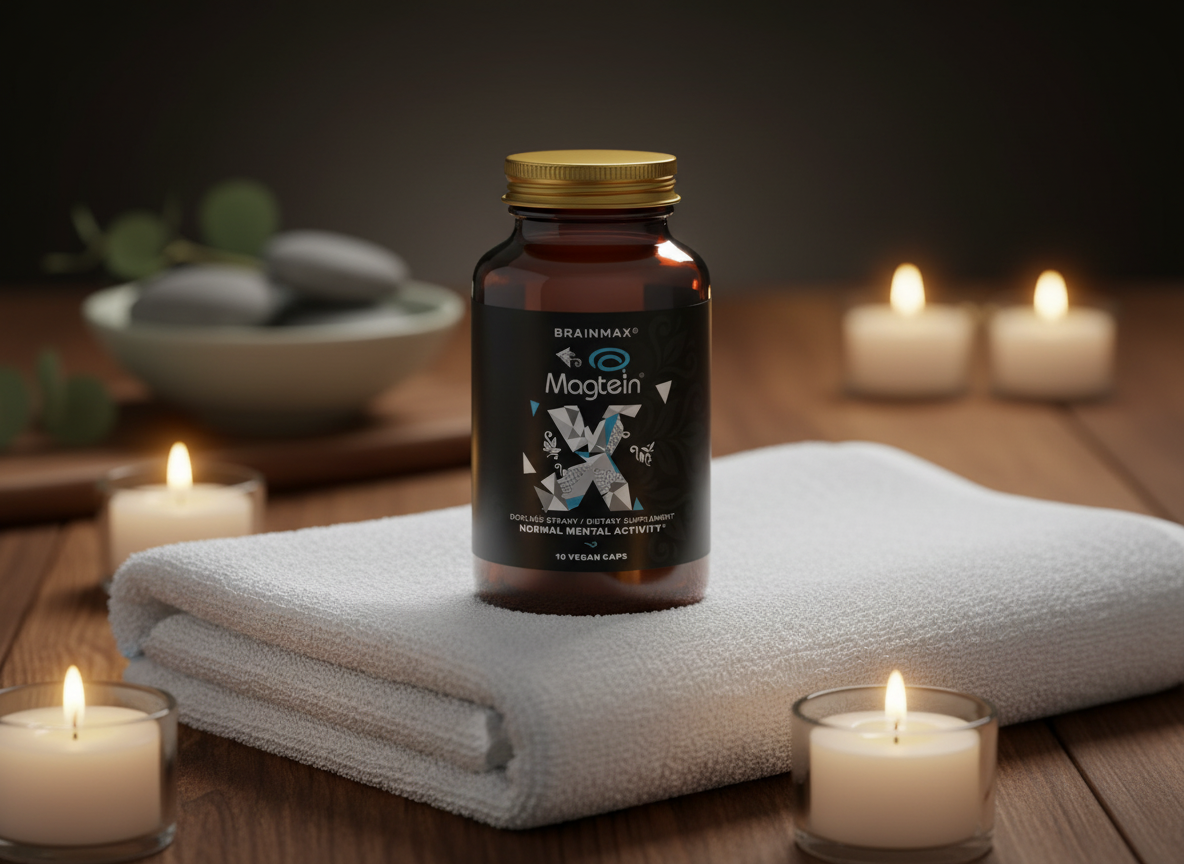 BrainMax Magtein Hořčík L-Treonát 90 rostlinných kapslí