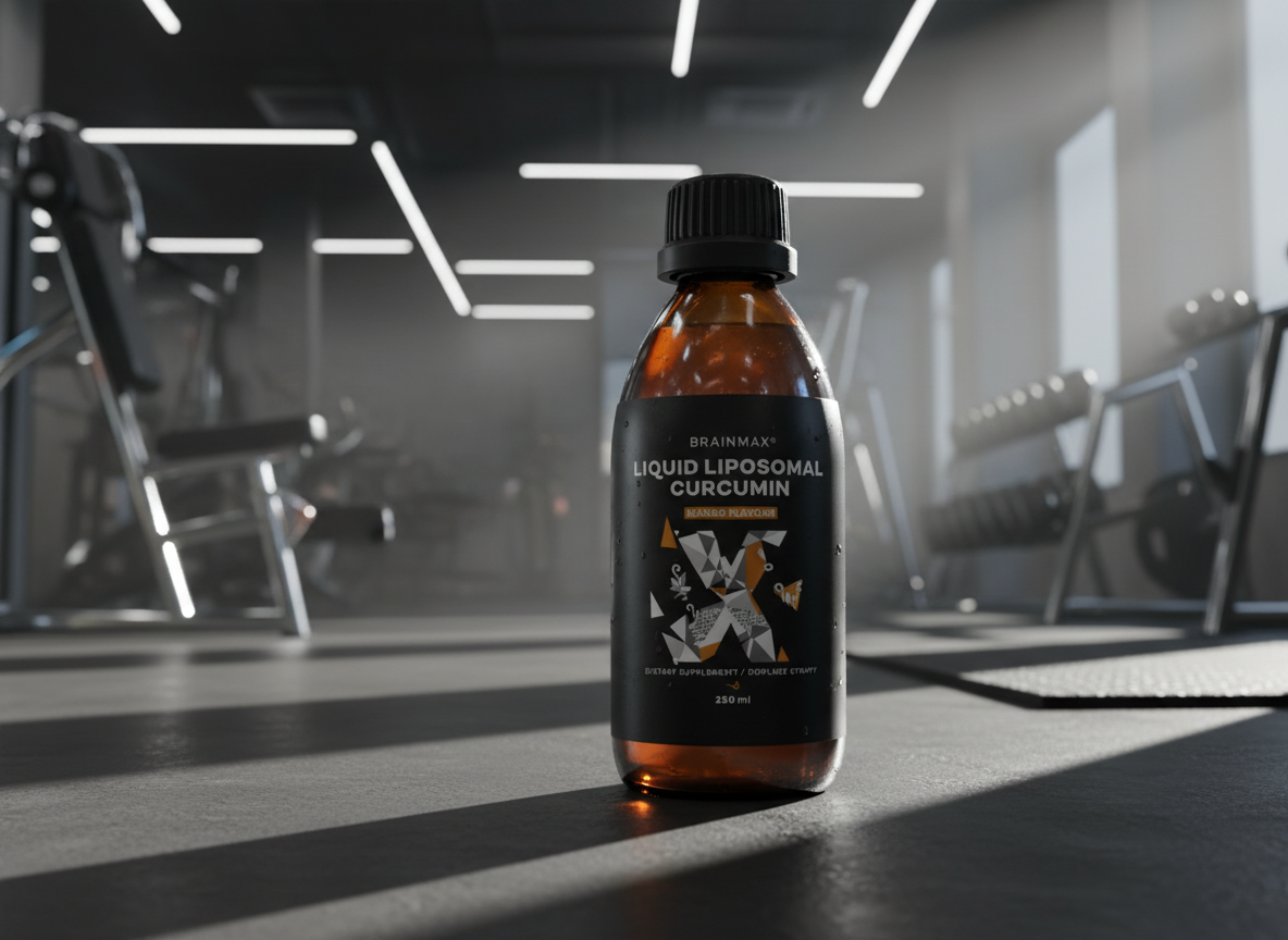 BrainMax Liquid Liposomal Curcumin 200mg 250ml