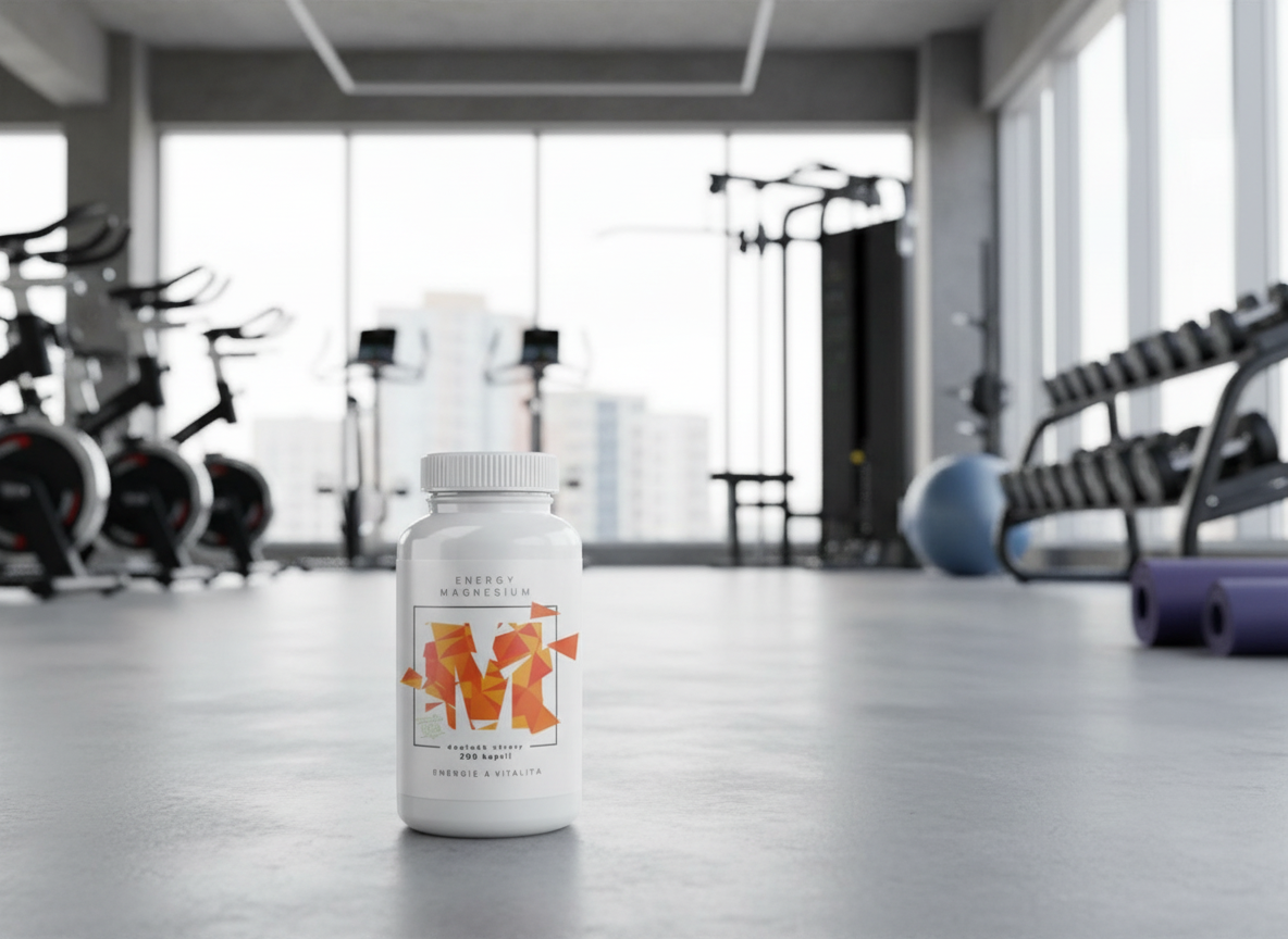 BrainMax Energy Magnesium 1000mg, Hořčík Malát 200mg 200 kapslí