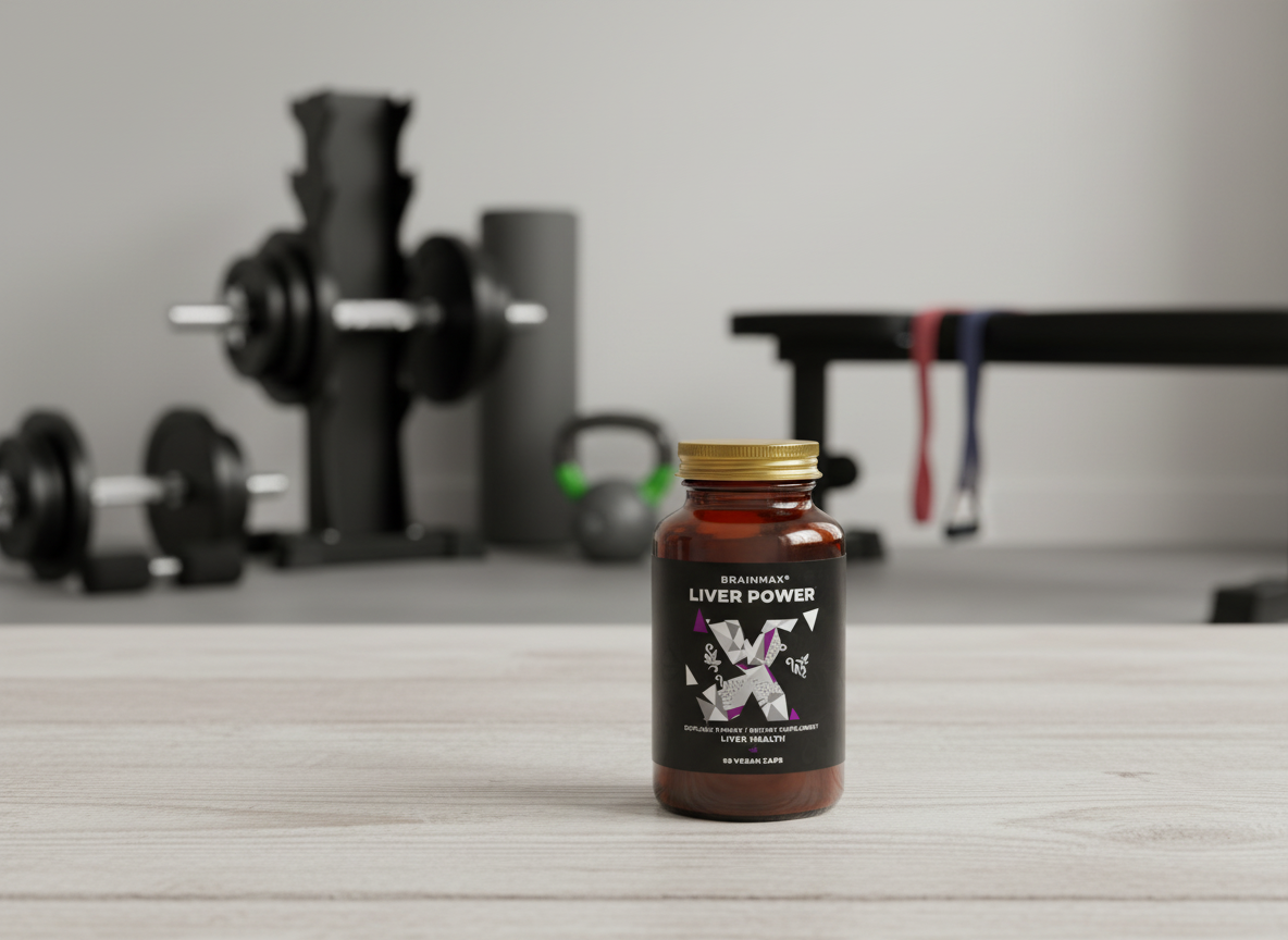BrainMax Liver Power, komplexní podpora jater 90 rostlinných kapslí