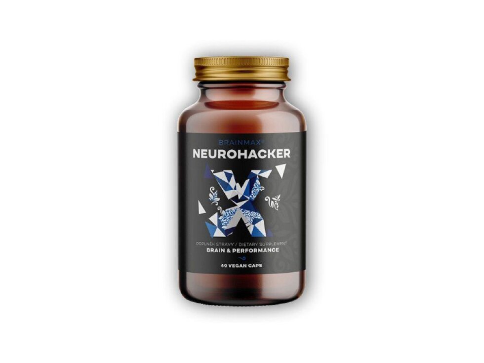 BrainMax NeuroHacker Dopamine Upgrade! 60 rostlinných kapslí