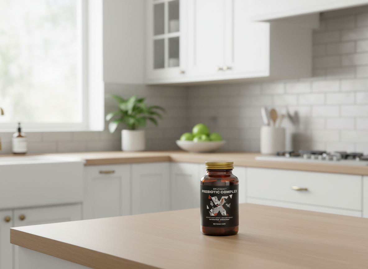 BrainMax Prebiotic Complex, prebiotická směs BIO 100 rostlinných kapslí