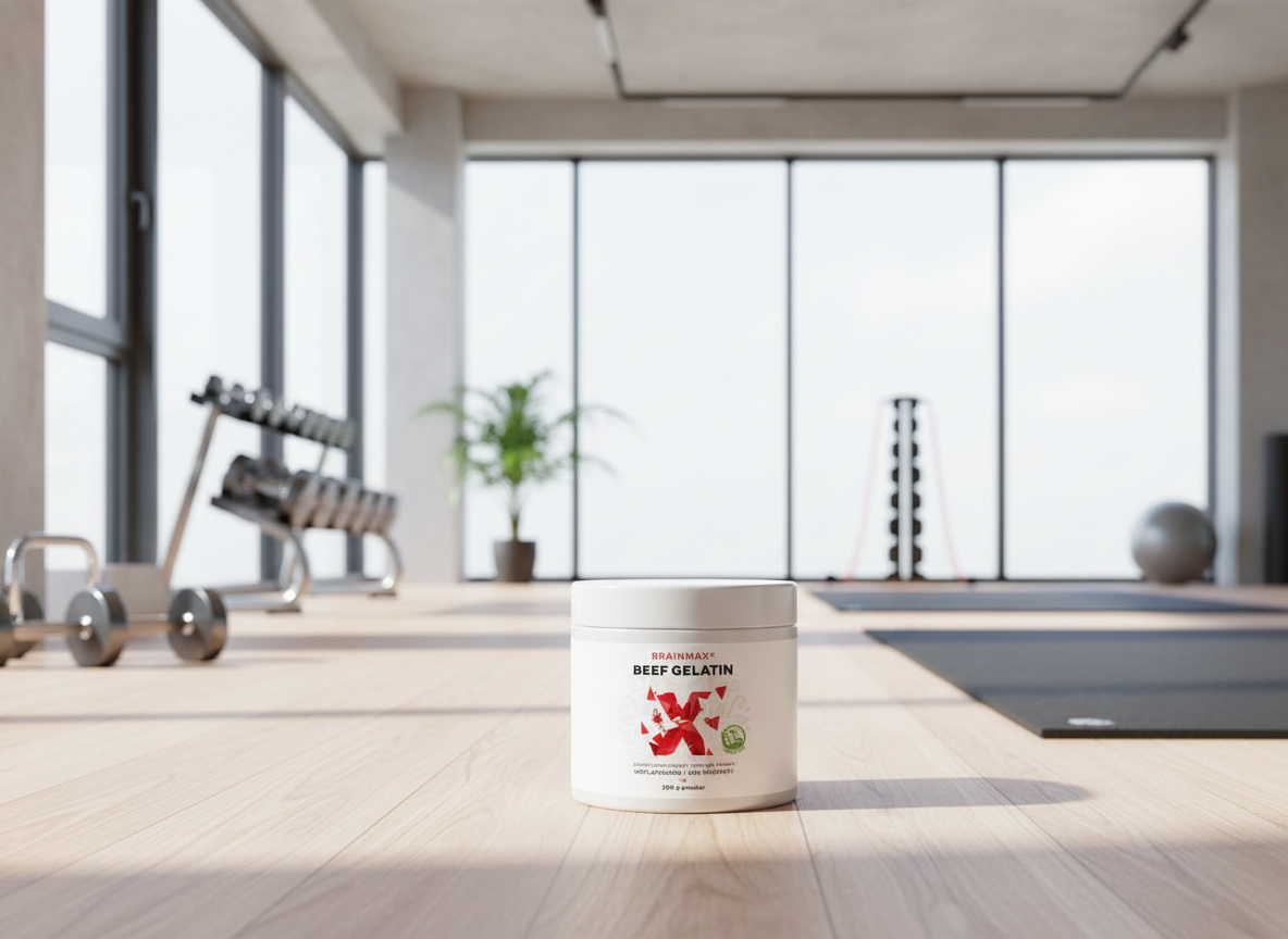 BrainMax Beef Gelatin Grass-fed hovězí želatina 500g