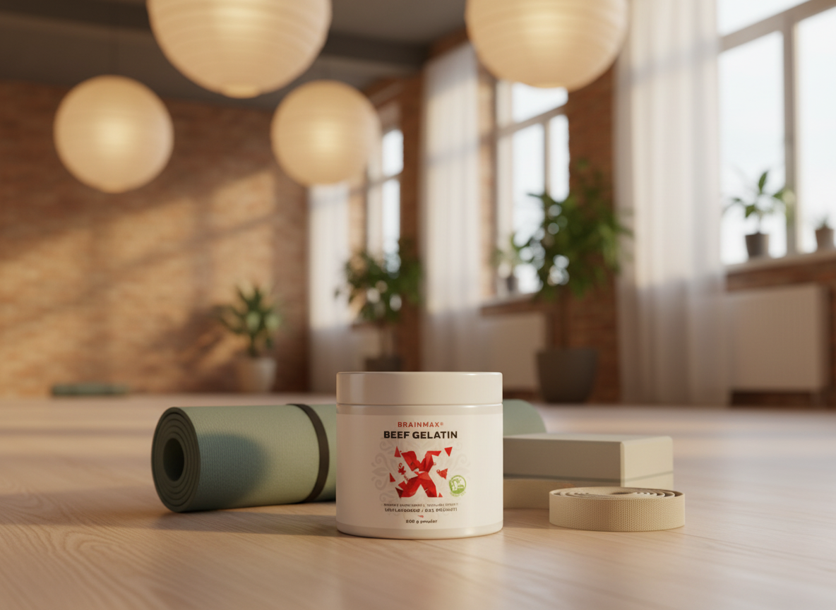 BrainMax Beef Gelatin Grass-fed hovězí želatina 500g
