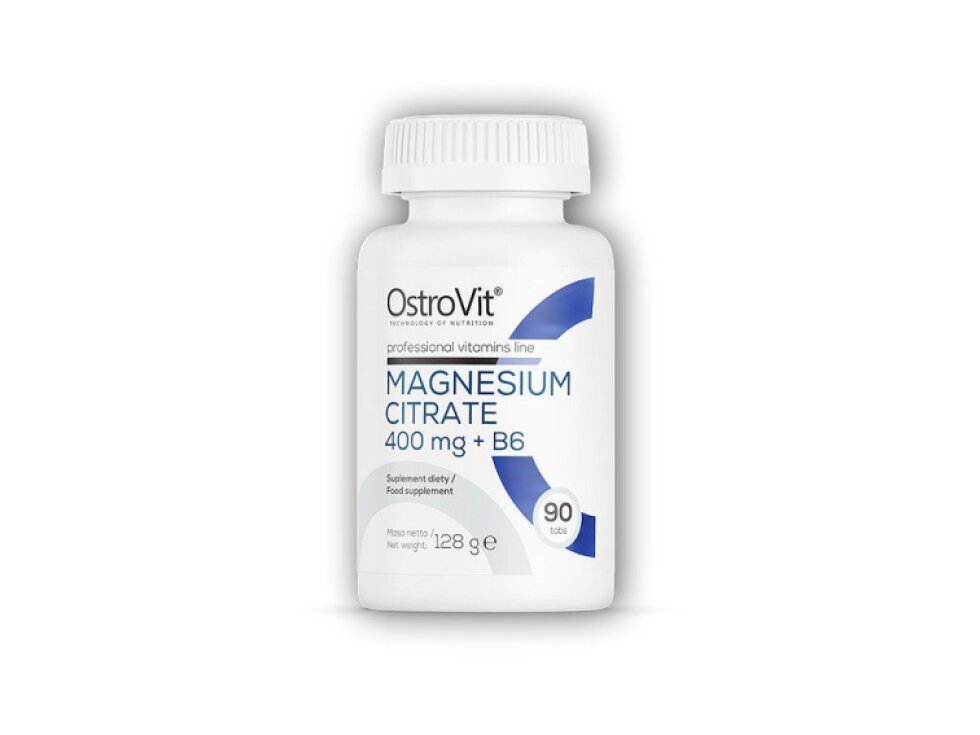 Ostrovit Magnesium citrate 400mg + B6 90 tablet