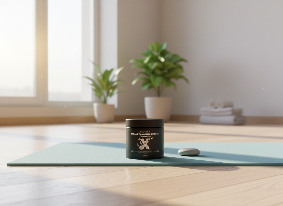 BrainMax Shilajit & Ashwagandha Gummies 60 bonbónů