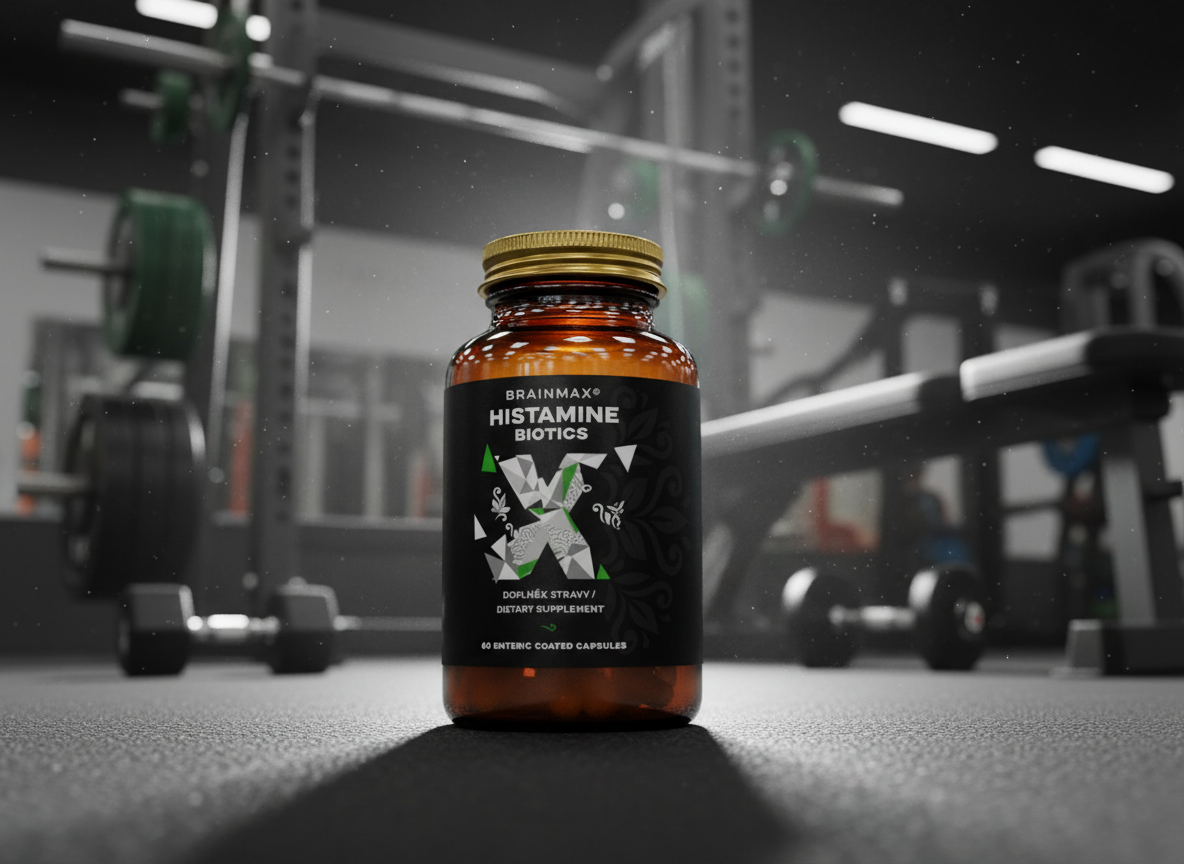 BrainMax Histamine Biotics, Histamin Probiotika 60 enterosolventních kapslí