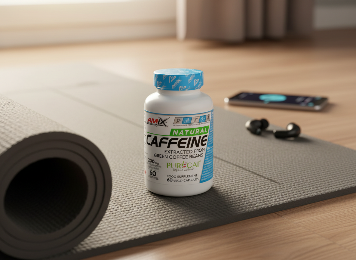 Amix Performance Series Caffeine Natural 200mg 60 kapslí