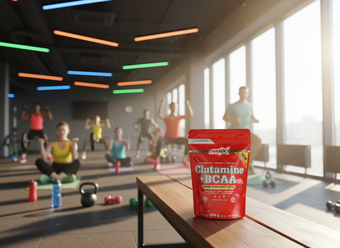 Amix L-Glutamine + BCAA 250g sáček