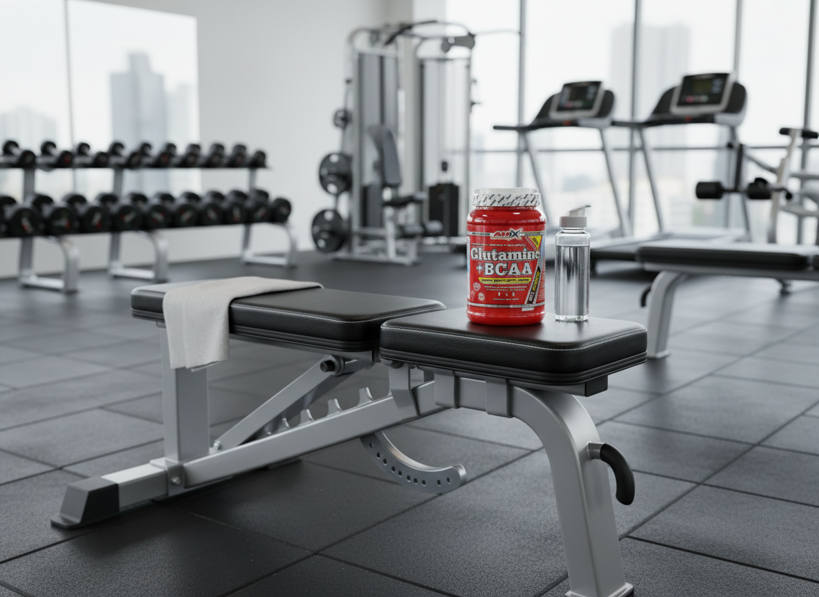 Amix L-Glutamine + BCAA 1000g