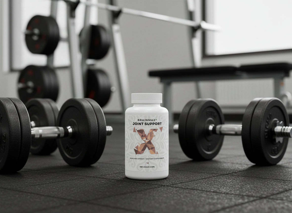 BrainMax Joint Support, podpora kloubů a kostí 180 rostlinných kapslí