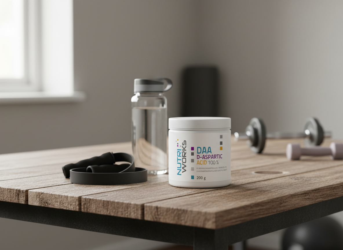 Nutri Works DAA D-aspartic Acid 100% 200g
