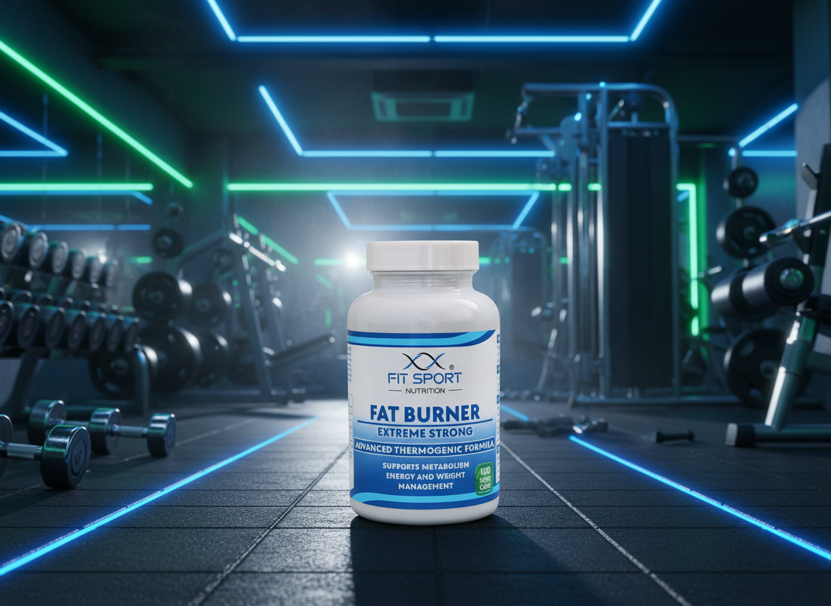 FitSport Nutrition Fat Burner Extreme Strong 120 vege caps - Spalovač tuků