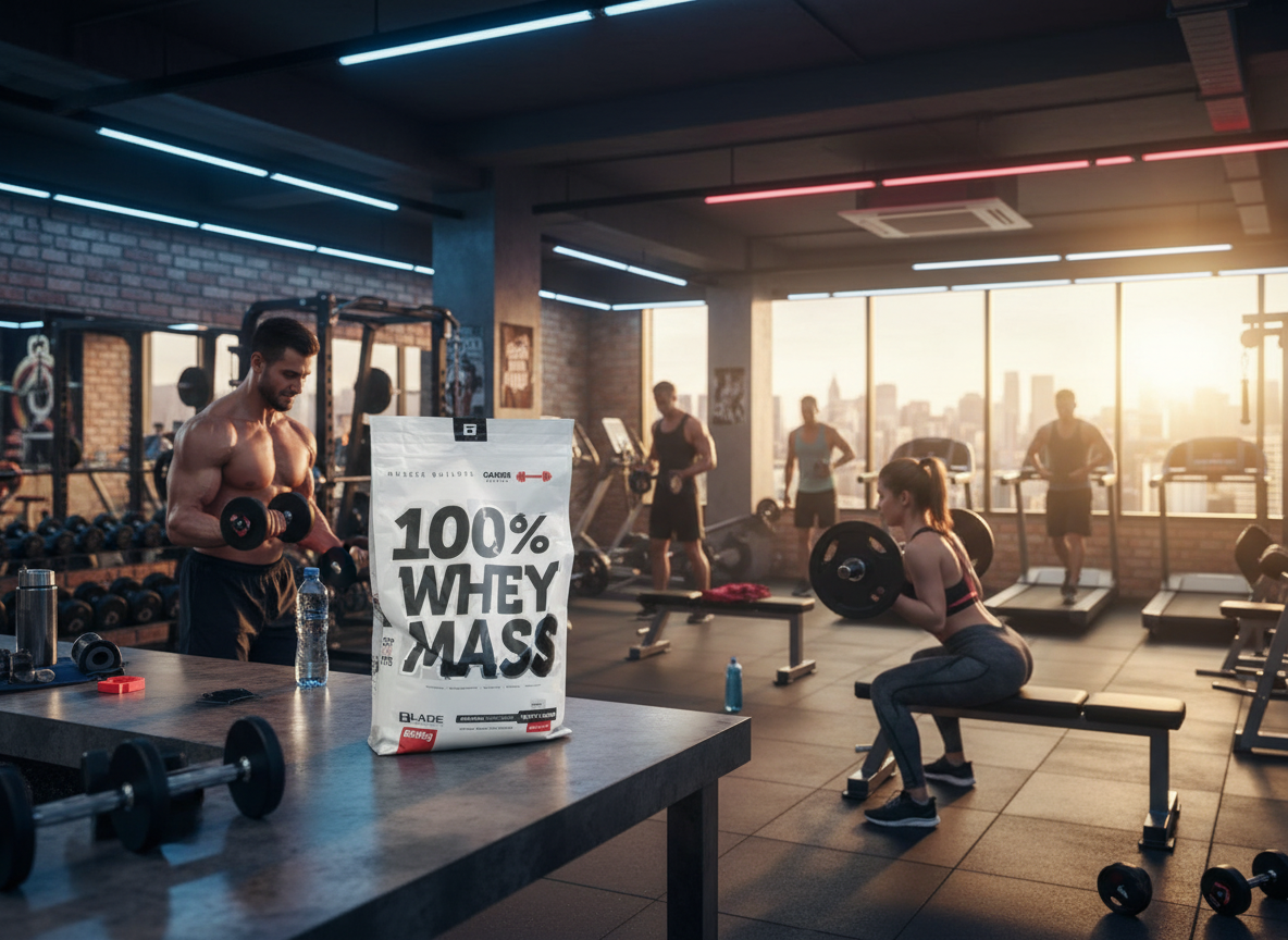 Hi Tec Nutrition BS Blade 100% Whey Mass Gainer 6000g