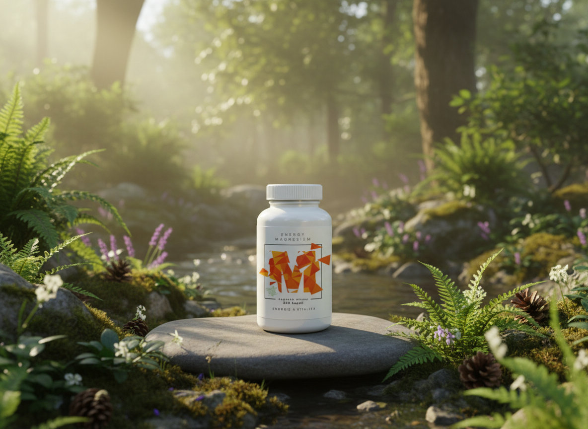 BrainMax Energy Magnesium 1000mg, Hořčík Malát 200mg 200 kapslí