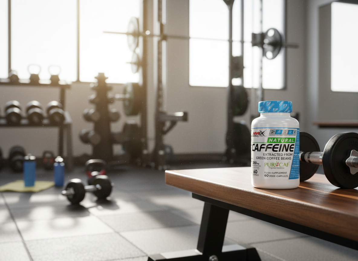 Amix Performance Series Caffeine Natural 200mg 60 kapslí