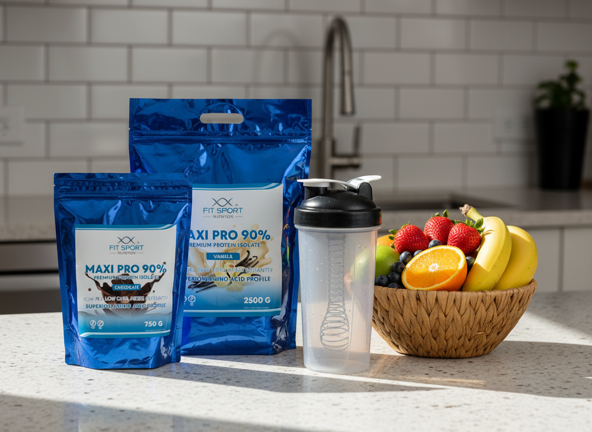 FitSport Nutrition Maxi Pro 90% 2500g + Maxi Pro 90% 750g