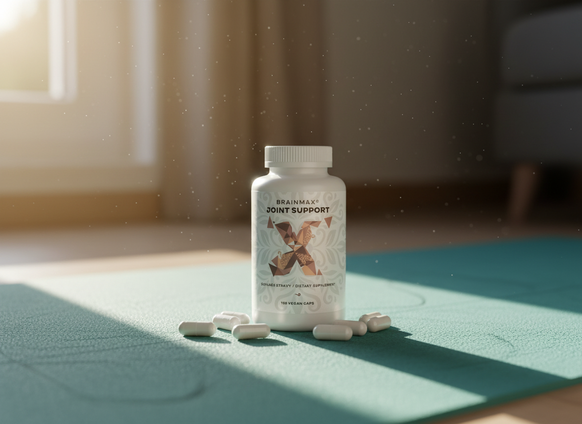 BrainMax Joint Support, podpora kloubů a kostí 180 rostlinných kapslí