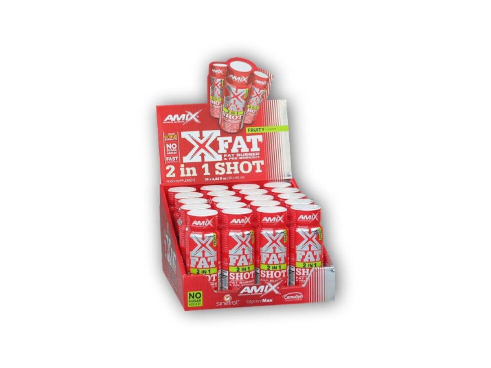 Amix X-Fat 2 in 1 Shot Box 20x60ml