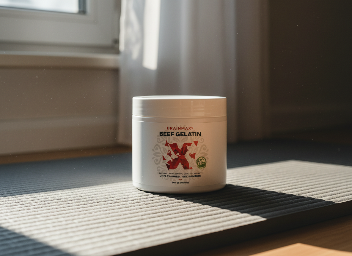 BrainMax Beef Gelatin Grass-fed hovězí želatina 500g