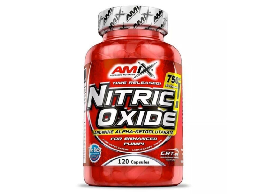 Amix Nitric Oxide 750mg 120 kapslí
