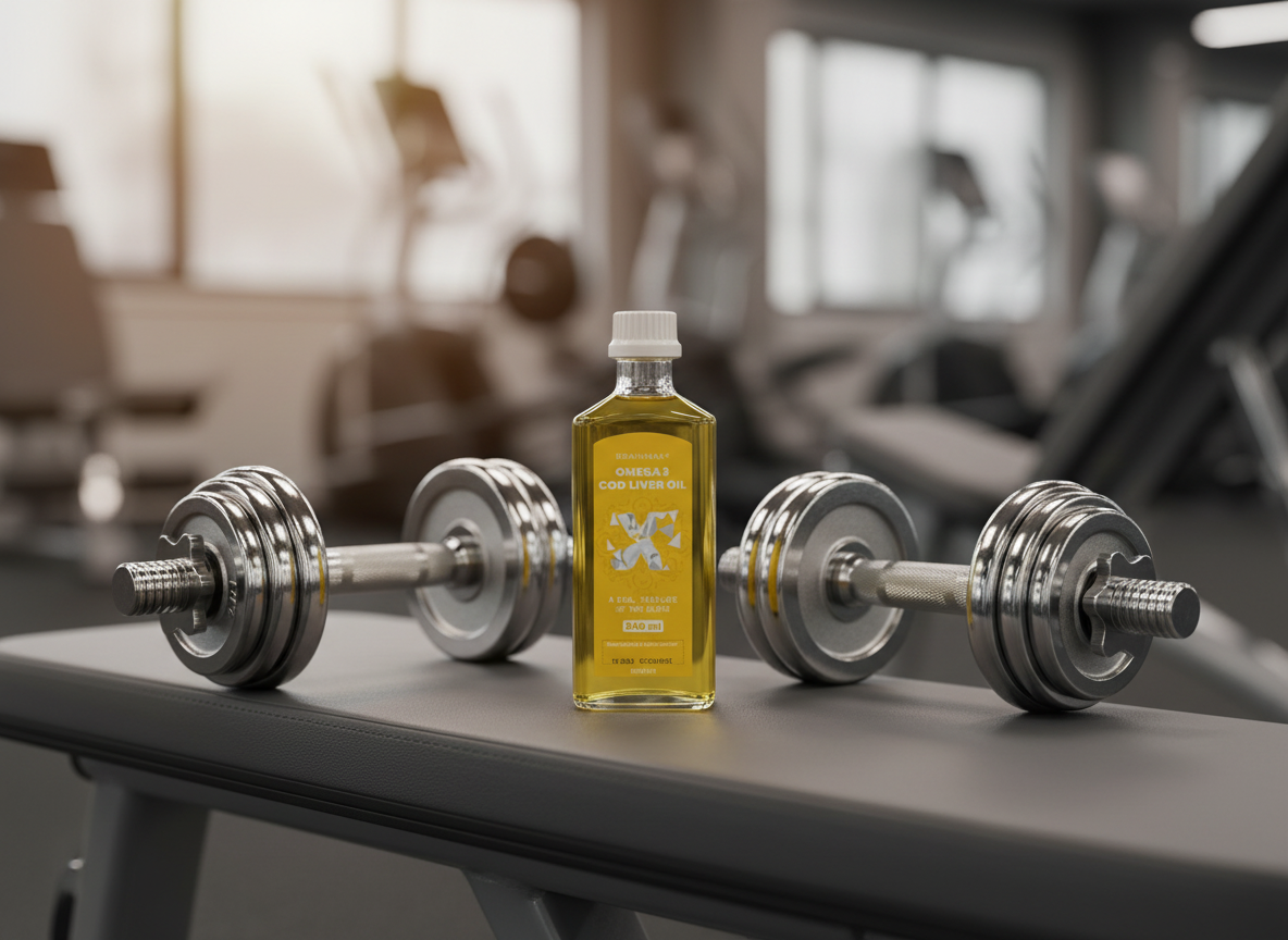 BrainMax Omega 3 Olej z tresčích jater, Cod Liver Oil 240ml