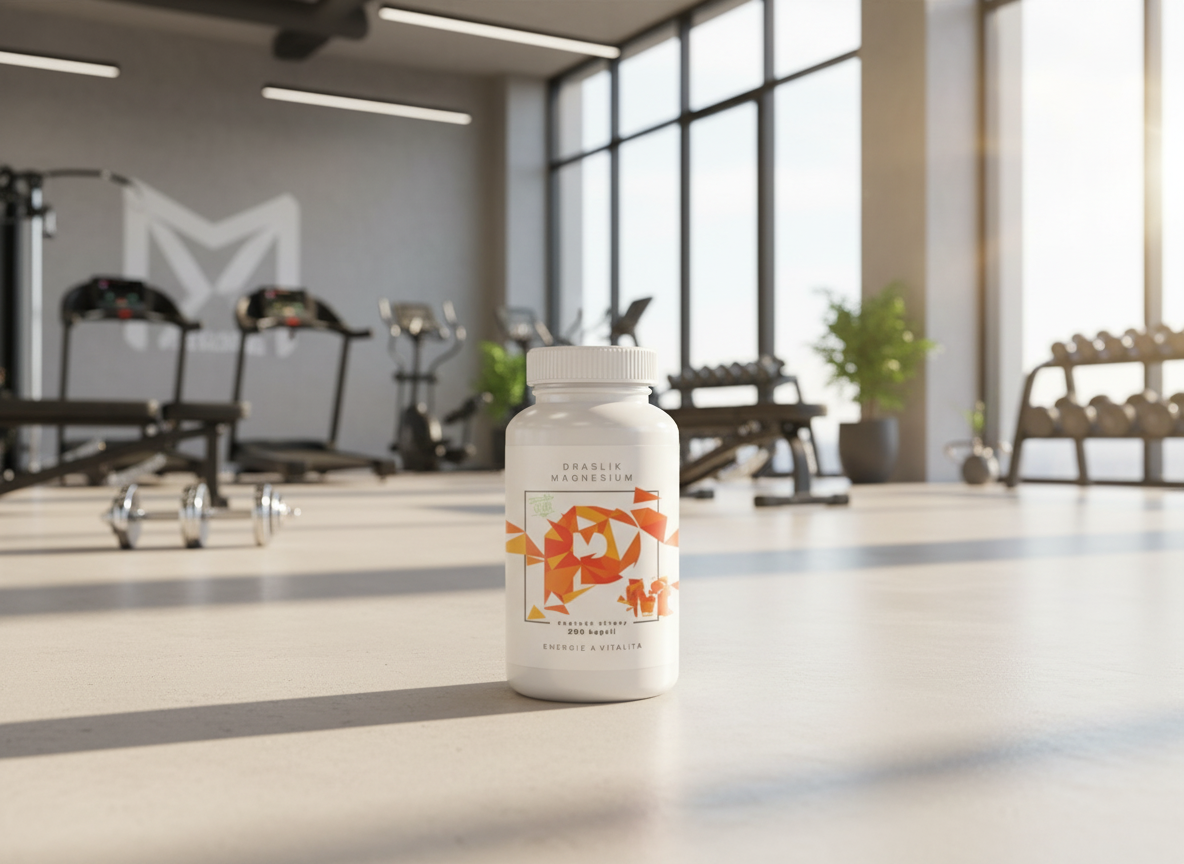 BrainMax Draslík Magnesium, Draslík citrát + Hořčík malát 200 rostlinných kapslí