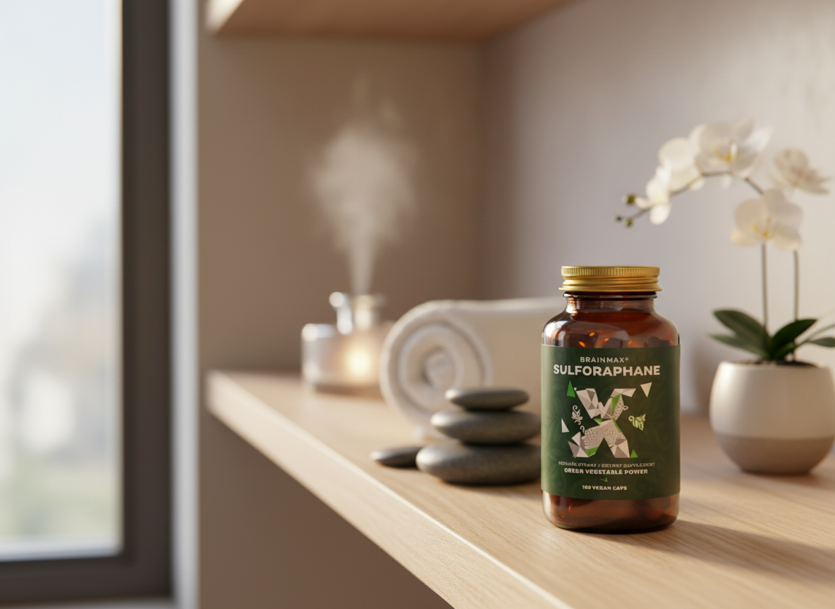 BrainMax Sulforaphane 35mg Sulforafan 100 rostl.kapslí