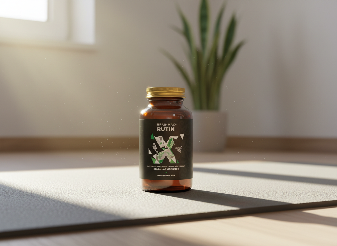 BrainMax Rutin 500mg 100 rostlinných kapslí