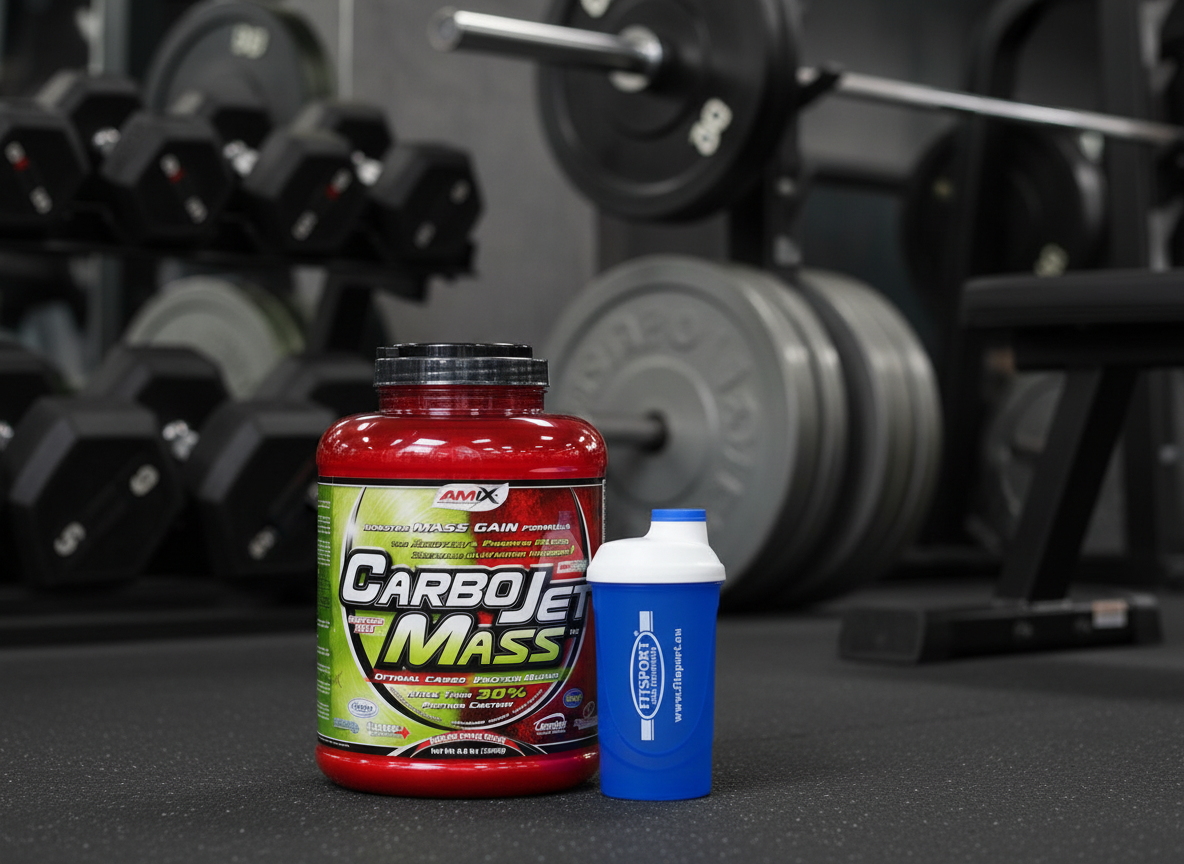 Fitsport CarboJet Mass Professional 3000g + šejkr