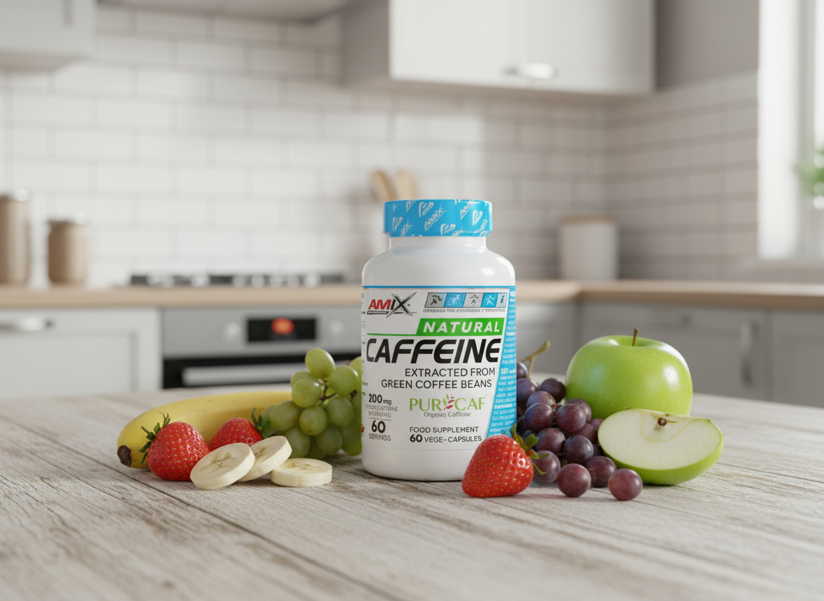 Amix Performance Series Caffeine Natural 200mg 60 kapslí
