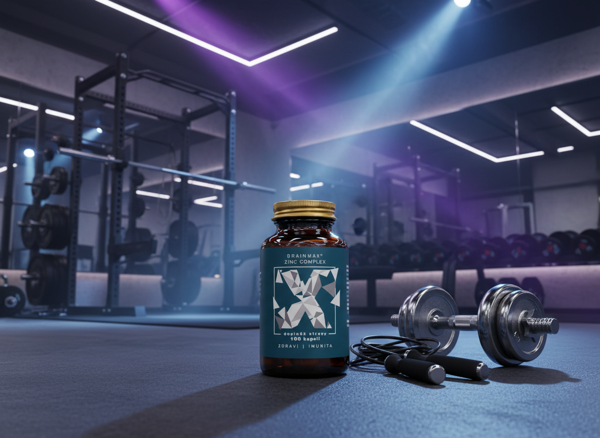 BrainMax Zinc Complex Zinek - Selen - Měď - Kurkuma 100 kapslí